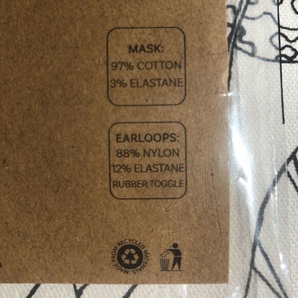 Rae Dunn His/Hers Face Mask - Picture 3 of 4